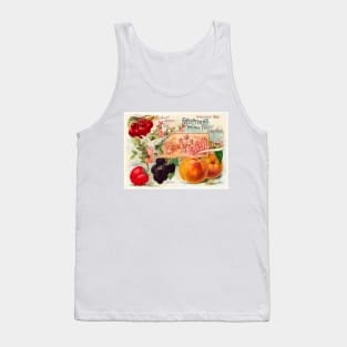 Fruit Nursery Catalogue Cover (1896) Tank Top